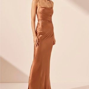 Shona Joy La Lune Lace Back Dress